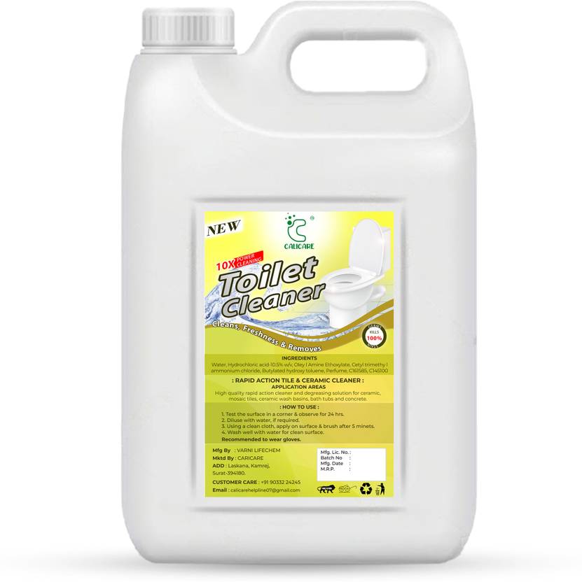 calicare Disinfectant Toilet Cleaner Liquid With 5x Power Clean 5 L