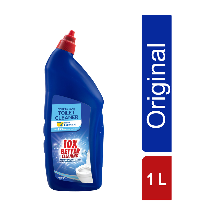 Flipkart Supermart Disinfectant Original Liquid Toilet Cleaner(1 L)