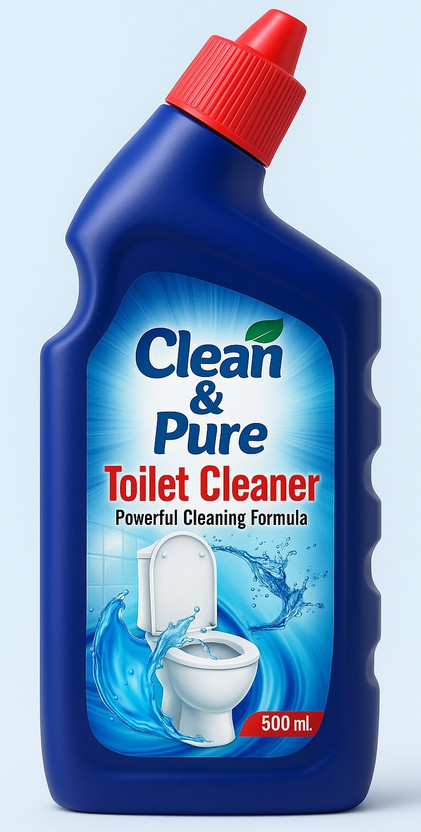 Clean & Pure CP-1TC--5-1125 Regular Liquid Toilet Cleaner(500 ml)