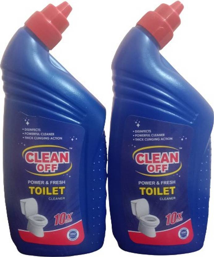 Clean Off Disinfectant Toilet Cleaner UltraPowerful Toilet Cleaner500ml (2PC) Regular Liquid
