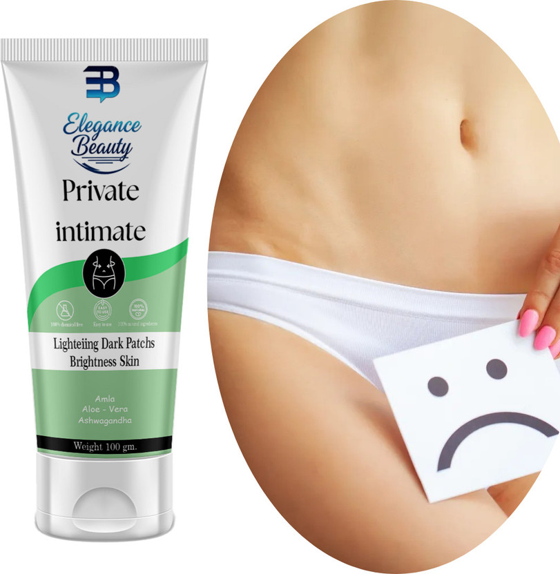 elegance beauty whitening down Intimate Area | v-white cream for woman | private part cream Men & Women(80 g)
