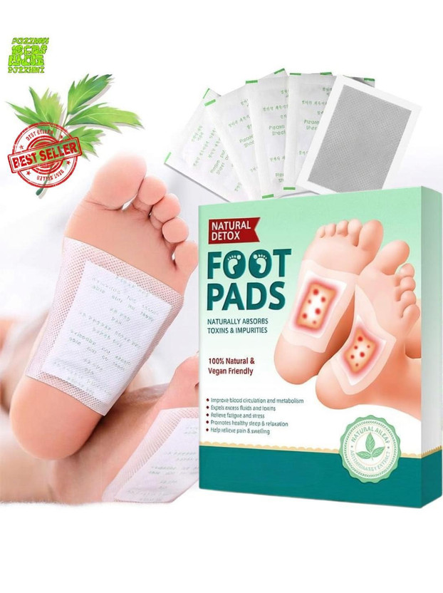 PJZXMNI Ginger Foot Patch Herbal Cleansing Detox Pads For Toxin And Stress Relief Men & Women(50 g)