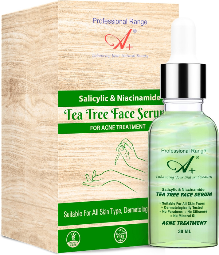 A+ A+ Tea Tree Serum With 0.2% Salicylic Acid Face Serum For Acne Treatment Men & Women(30 ml) - Flipkart Deal