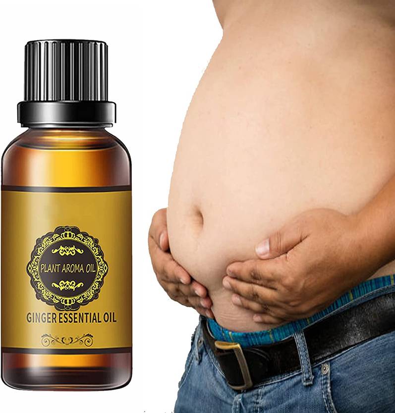 Oraya Tummy Ginger Massage Oil for a Belly Fat Drainage oil Reduce Fat