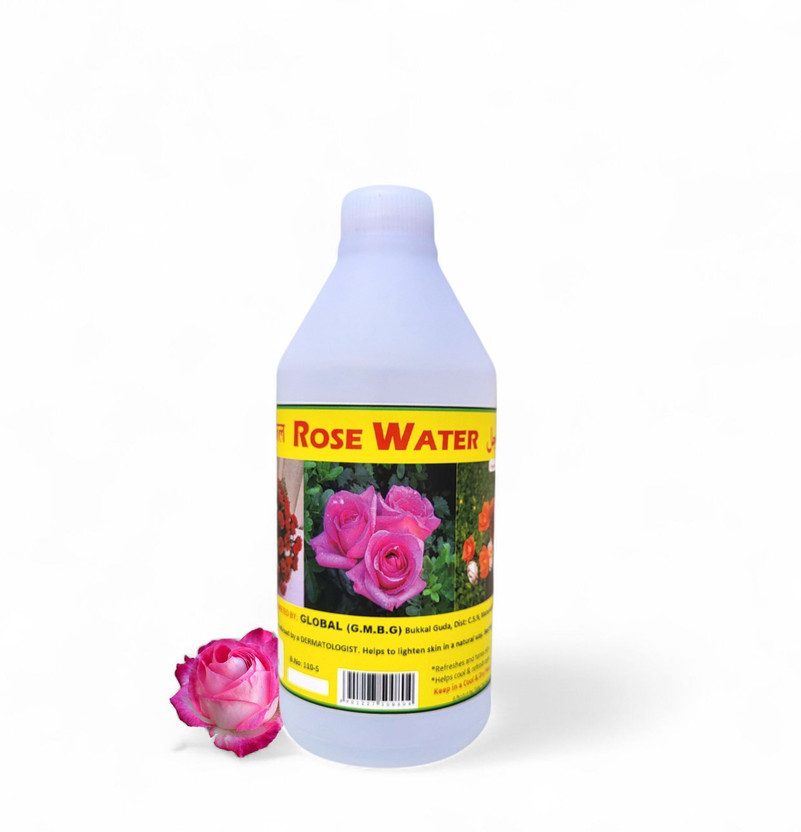Global Global G.M.B.G Rose Water Pure & Natural for Facial, Toner for Men & Women(500 ml) - Flipkart Deal