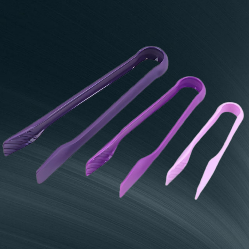 Nestiva tong44 Reliable Grip Food Tongs for Kitchen Safety 25 cm Serving Tong Set(Pack of 3)