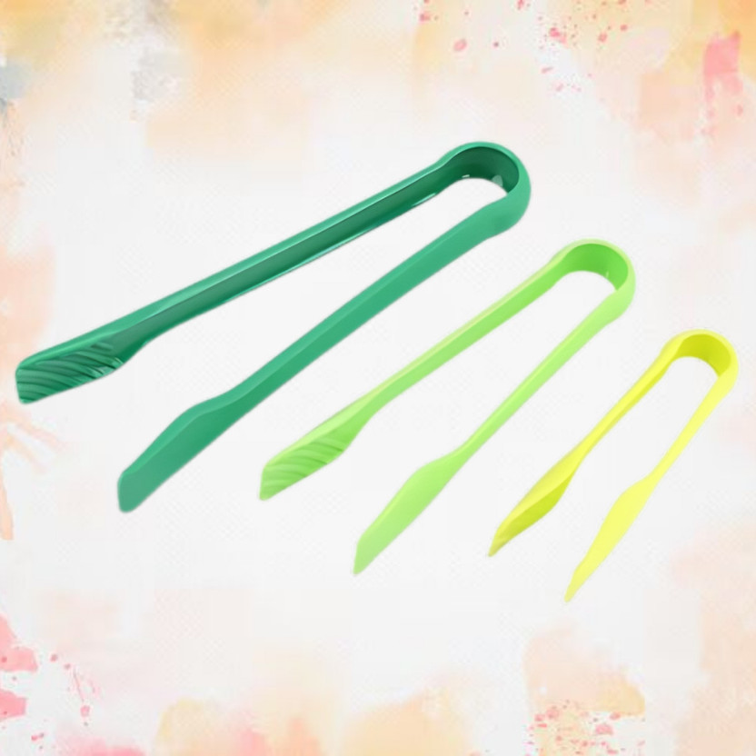 Nestiva tong83 Multi-Tasking Plastic Tongs for Meal Prep 25 cm Serving Tong Set(Pack of 3)