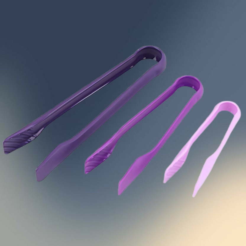 Nestiva tong17 Smooth Action Kitchen Tongs for Easy Use 25 cm Serving Tong Set(Pack of 3)