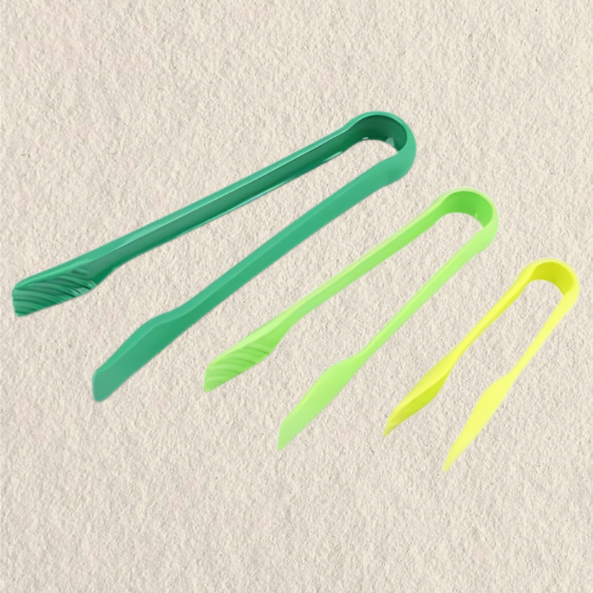 Nestiva tong68 Versatile Plastic Tongs for Indoor and Outdoor 25 cm Serving Tong Set(Pack of 3)