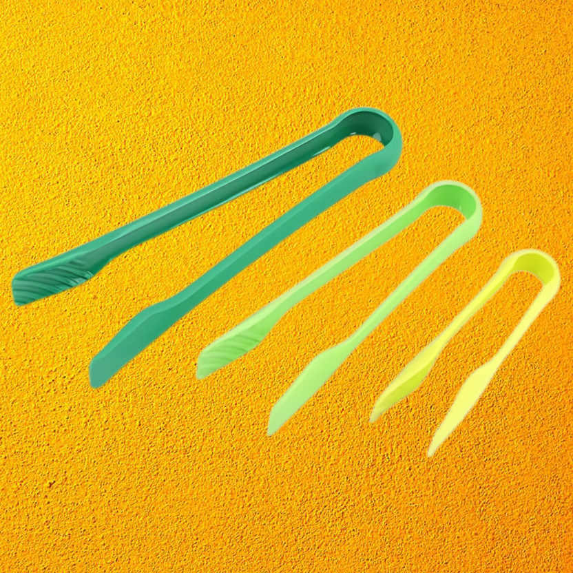 Nestiva tong80 Tough Plastic Tongs for Frequent Kitchen Use 25 cm Serving Tong Set(Pack of 3)