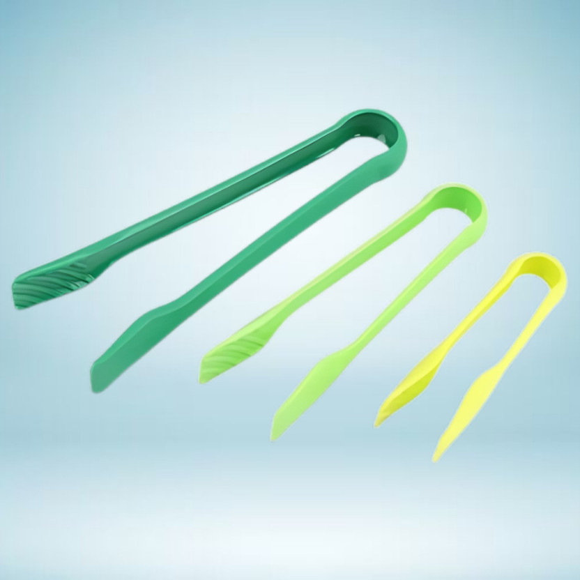 Nestiva tong100 Premium Plastic Tongs for Culinary Tasks 25 cm Serving Tong Set(Pack of 3)