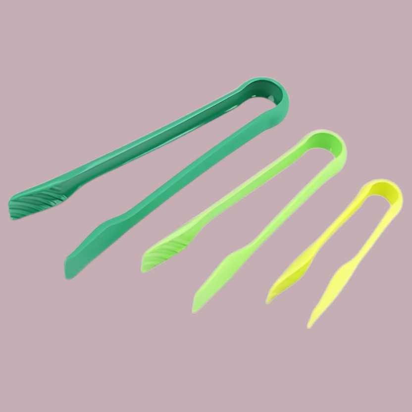 Nestiva tong63 Space-Saving Nesting Tongs for Kitchen 25 cm Serving Tong Set(Pack of 3)