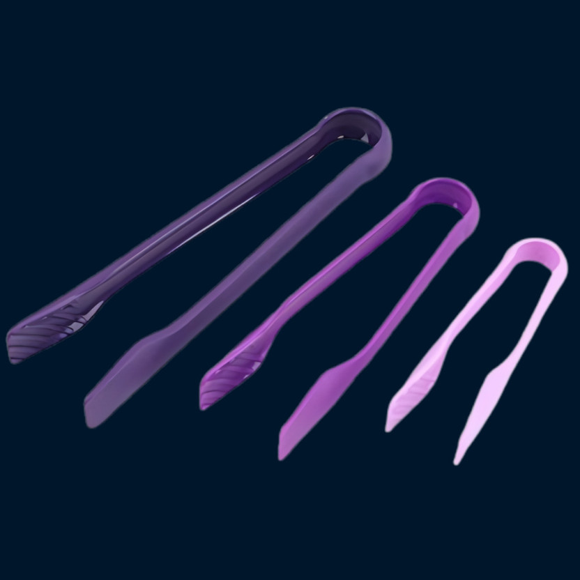 Nestiva tong50 Lightweight Tongs for Precision Serving 25 cm Serving Tong Set(Pack of 3)