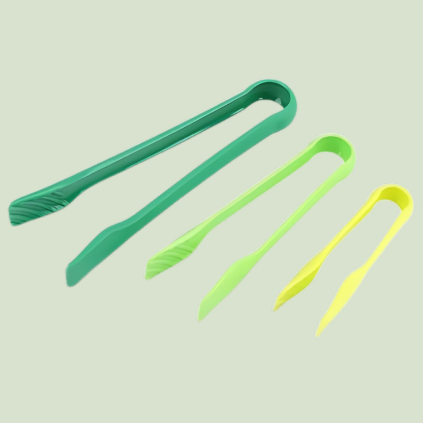 WHISK&WELL Non-Scratch Tongs for Non-Stick Pans Smooth Finish Food Tongs for Delicate Items 25 cm Serving Tong Set(Pack of 3)