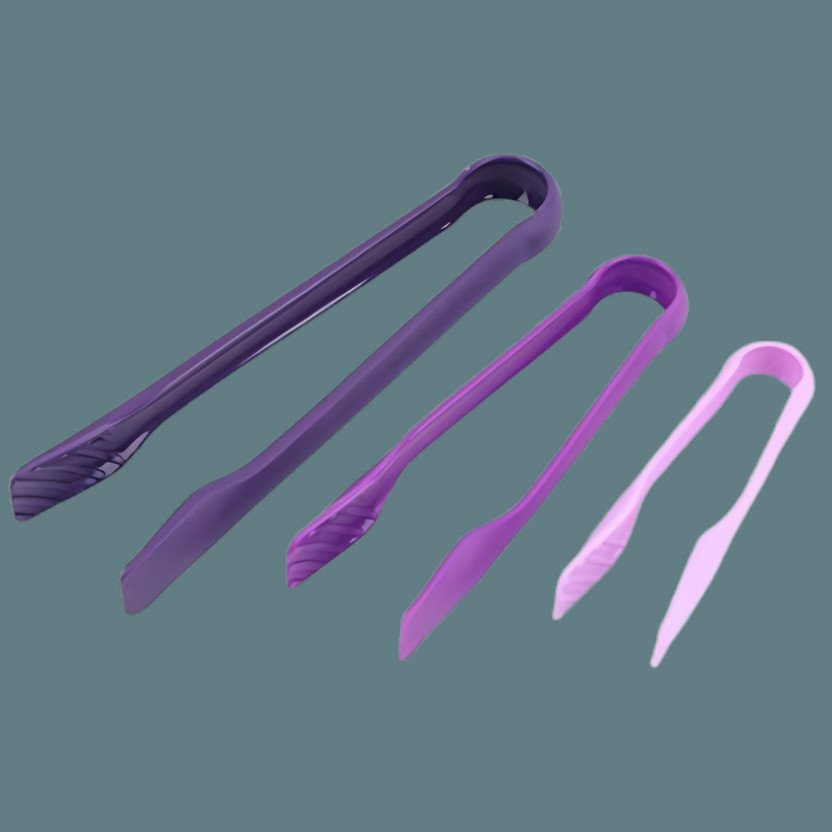 Nestiva tong40 Space-Saving Nesting Tongs for Kitchen 25 cm Serving Tong Set(Pack of 3)