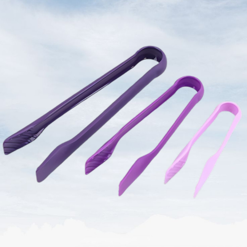 Nestiva tong20 Convenient Tongs Set for Quick Snacking 25 cm Serving Tong Set(Pack of 3)