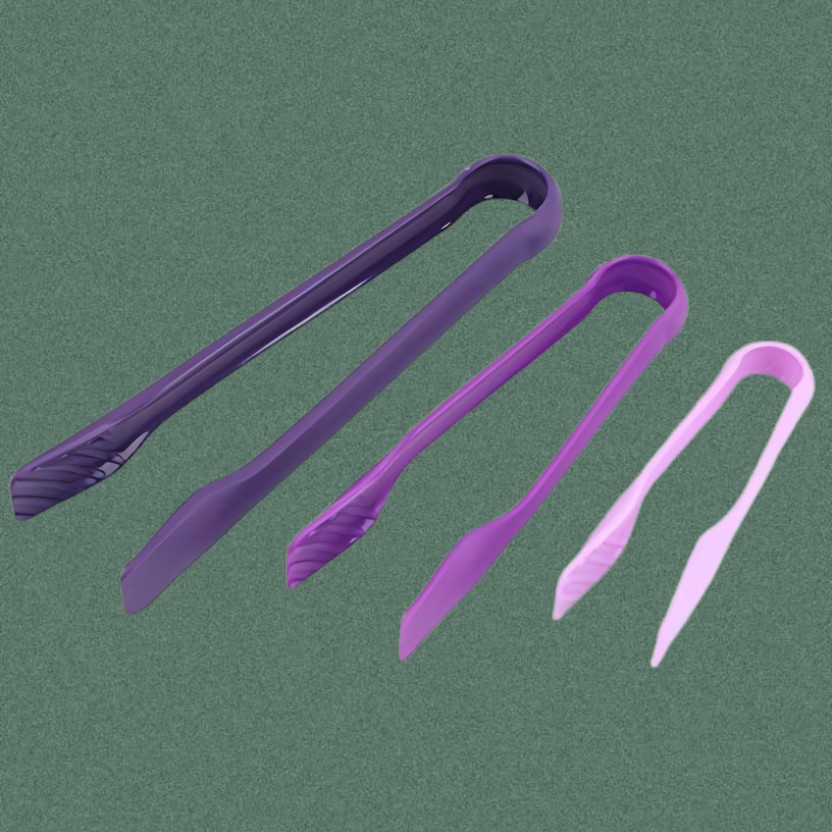 Nestiva tong02 High-Utility Tongs for Cooking and Serving 25 cm Serving Tong Set(Pack of 3)