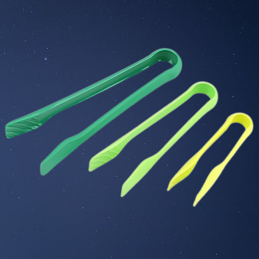 Dweloric tong40 Smooth Action Kitchen Tongs for Easy Use 25 cm Serving Tong Set(Pack of 3)