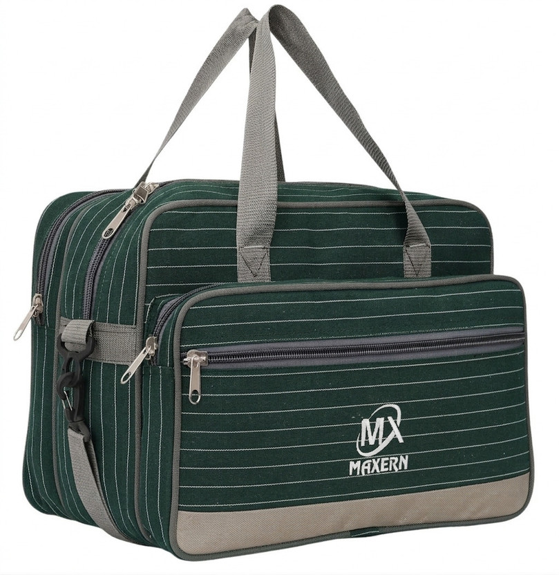 Mexern 65L Large Tool Bag for Plumber Electrician Carpenter with Shoulder Strap (Green) Cotton, Canvas Tool Bag(Number of Pockets - 4)
