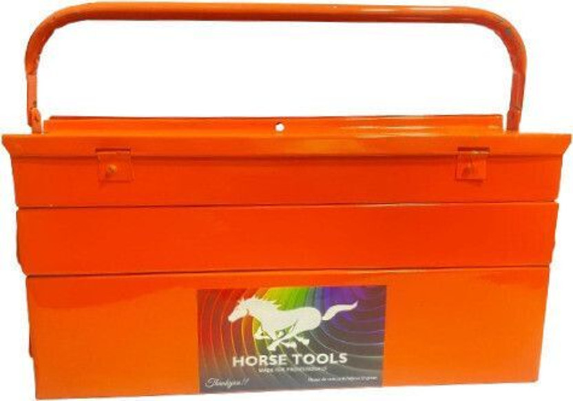 HORSE Home Garage Hand Tools,Machine,with lock 5 Compartment For Commercial / Industrial / Workshop Tool Box with Tray