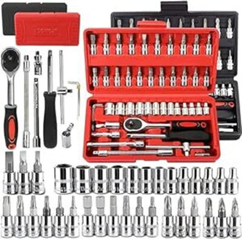 Yugam 46 Pcs High Quality Hand Tool Kit for Home and Professional Use 46 Pcs High Quality Hand Tool Kit for Home and Professional Use Tool Box