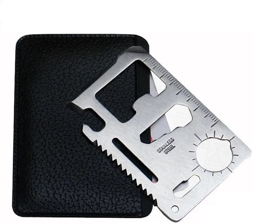 Xydrozen Multi-Function Credit Card Survival Knife Camping Tool Camping & Hiking Camping Tool Kit
