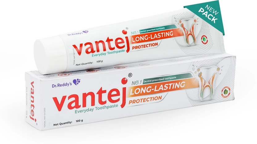 Dr. Reddy's Vantej Sensitivity Protection Toothpaste Recommended by Doctor's Toothpaste(100 g)