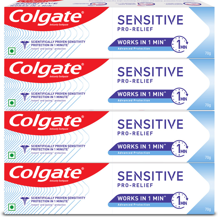 Colgate Sensitive Plus (Combos) Toothpaste(280 g, Pack of 4)