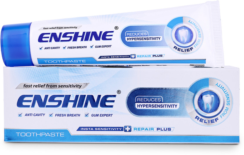 Enshine Instant Relief Sensitivity Toothpaste Natural Ingredients Comprehensive Care Toothpaste(100 g)