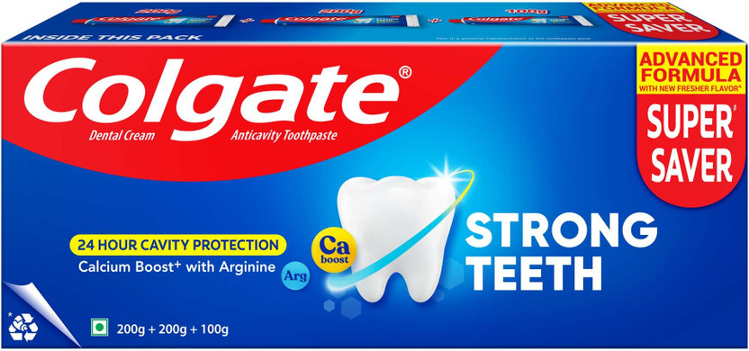 Colgate Strong Teeth Anticavity Toothpaste(500 g)