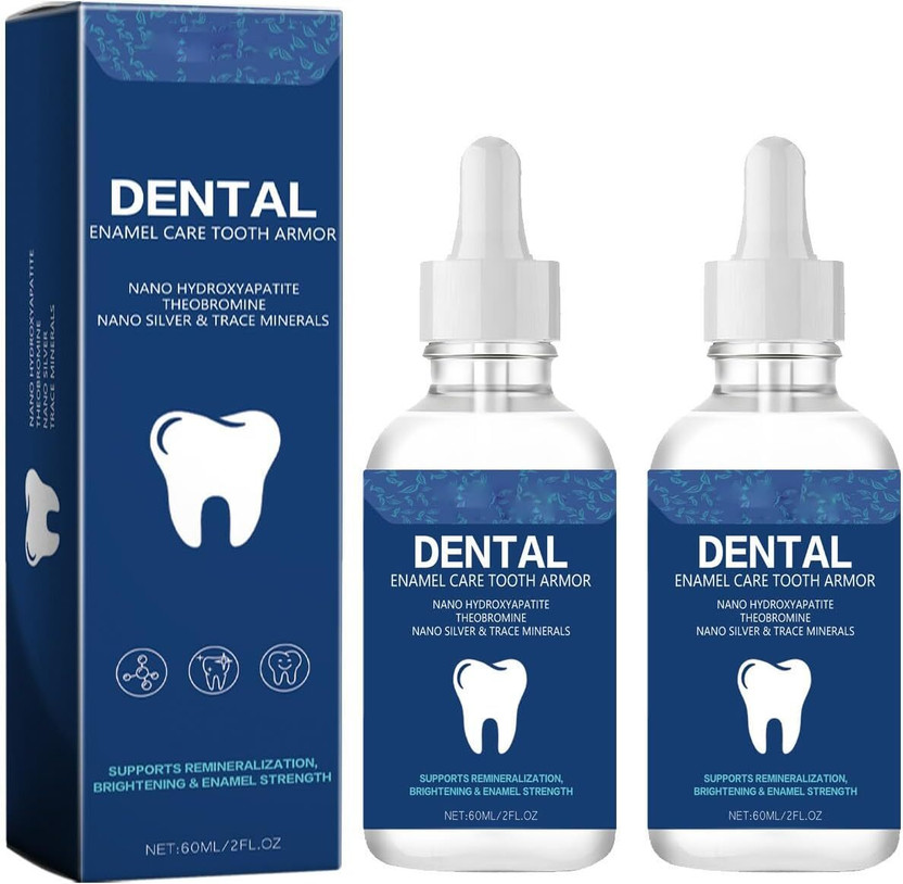 VITAMASH Healing Tooth Armor Liquid Hydroxyapatite | Enamel Repair & Protection Formula Toothpaste(60 g, Pack of 2)