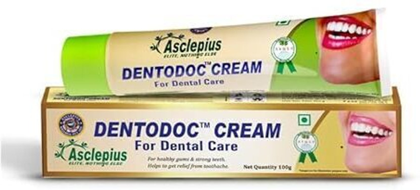 Asclepius DENTODOC DENTAL CREAM Toothpaste (100 g) Toothpaste(100 g)