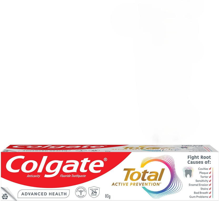 Colgate Colgate Total Advanced Health Anti-Germ Toothpaste | 12-Hour , Whole Mouth Health Toothpaste(120 g) - Flipkart Deal