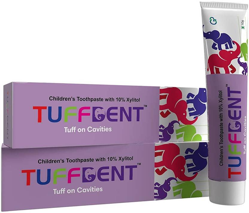 Tuffdent Kids Toothpaste with 10 Xylitol Tuff on Cavities Prevent