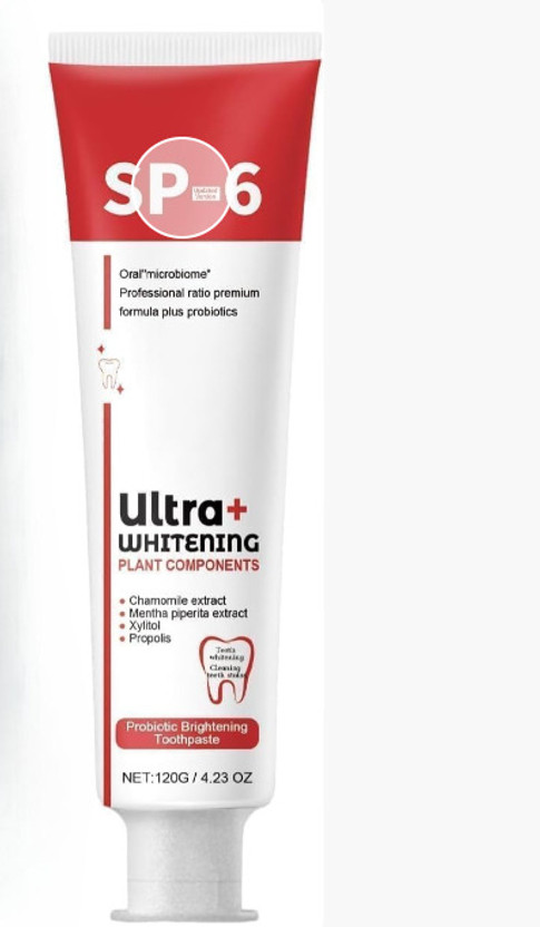 VELORITA VELORITA New Sp-6 Toothpaste Brightening Stain Removing probiotic whitening toothpaste Toothpaste(120 g) - Flipkart Deal