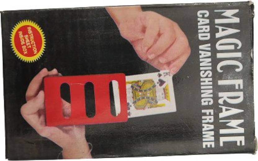 Inquisitive Magicians Card Vanishing Frame Disappearing Card For