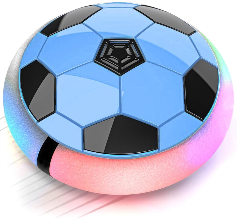 Pepstter Hover Soccer Ball with LED Lights | Air Power Football Indoor Floating Ball Hoverball