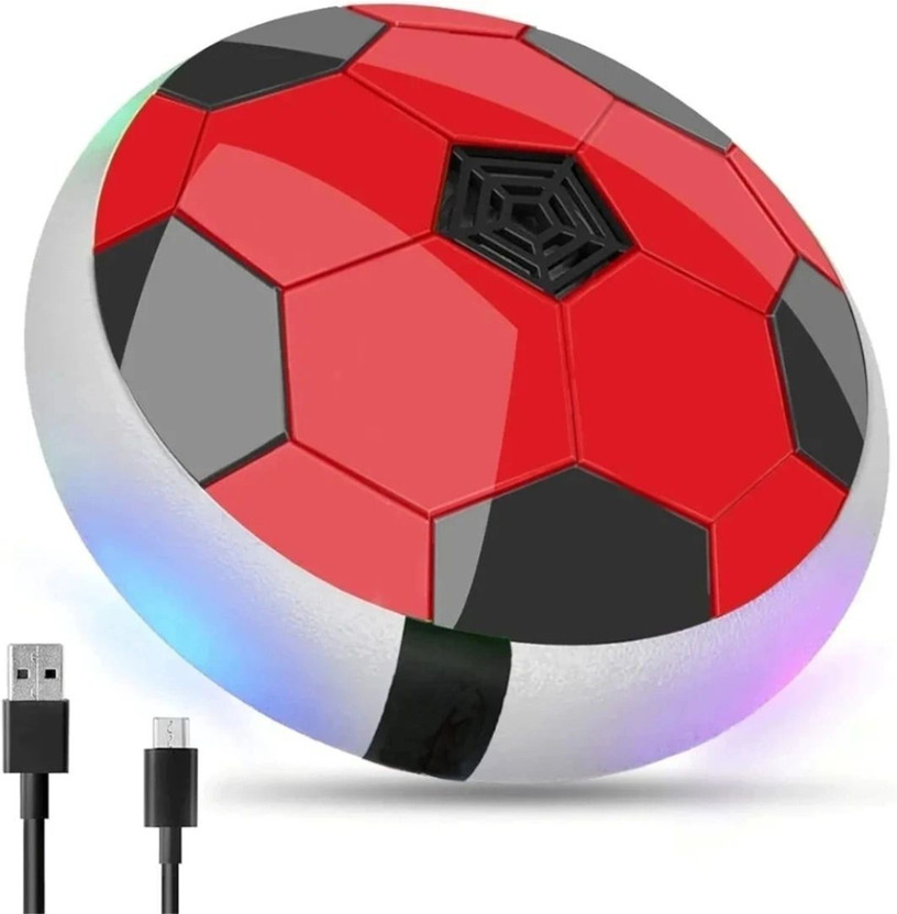 AFINA INDUSTRIES Air Football Toy Hover Soccer Ball Floating Soft Foam Bumper With LED Lights Hoverball