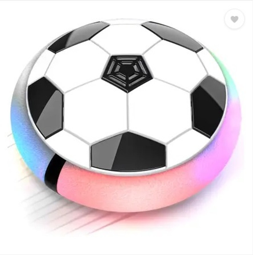 Kukoo Hover Soccer Ball with LED Lights,indoor Football Toy, Rechargeable with USB Hoverball