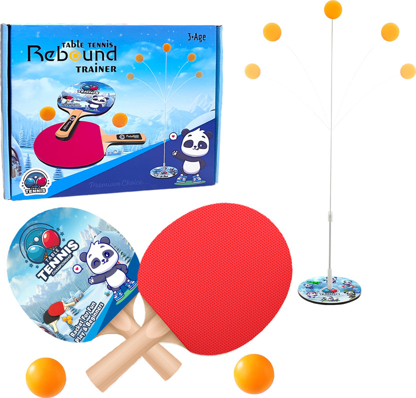 SANISHTH Table Tennis Trainer Indoor Outdoor Adults Teenagers Kids Toy Sports toys Badminton Kit
