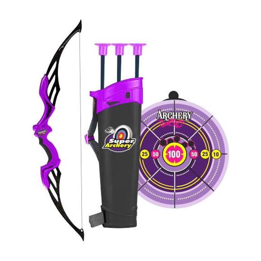 Planet of Toys Heavy Duty Bow Arrow Set for Kids Age 5 -12 Years Outdoor Target Game Archery Archery Kit