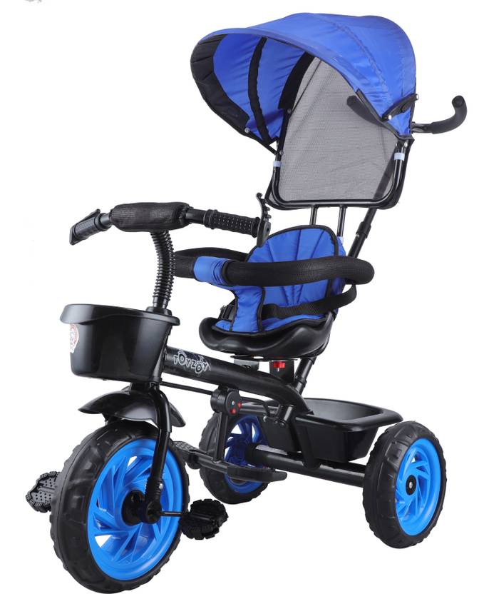 JoyRide Stroller Tricycle For Kids Trike Tricycle with Canopy for