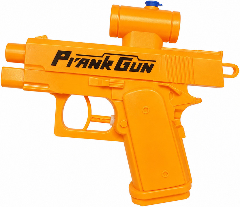 Duvansan Prank Water Gun Toy Double Spray Reverse Action Squirt Gun For Kids & Adults Water Gun(Orange)