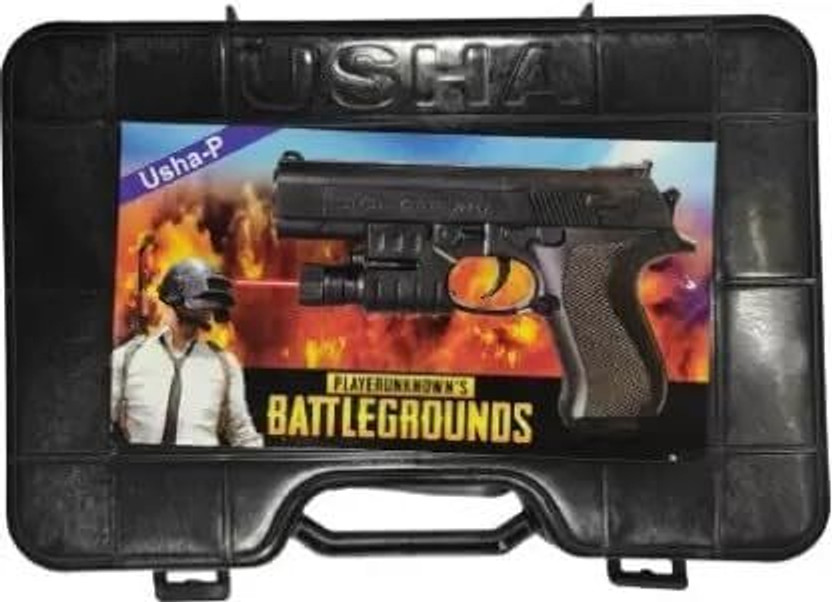 SSE Toy Pubg Mouser Bullets Toys Gun with Laser Light| Outdoor Game Toy for Children Kid Guns & Darts(Multicolor)