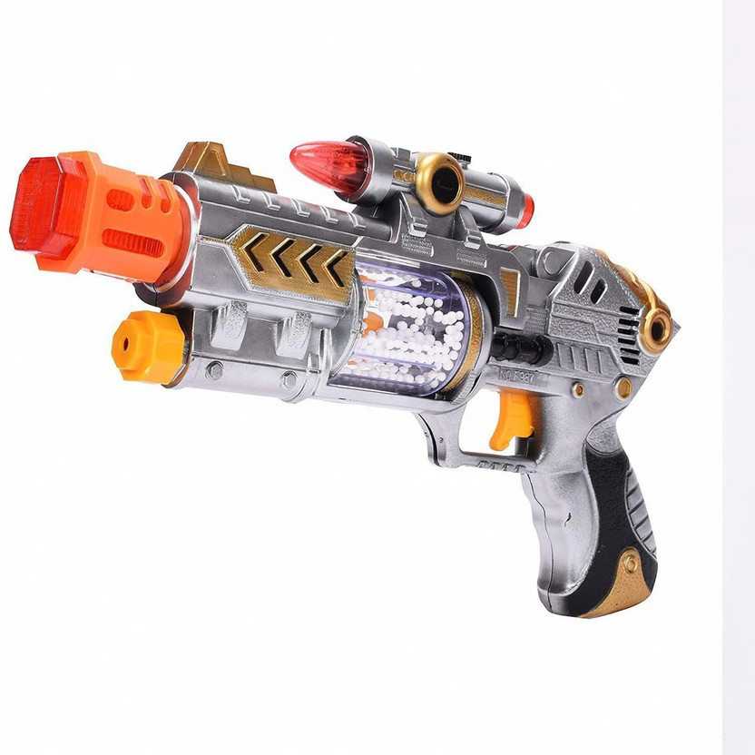 Vibgyor Vibgyor Products VIBGYOR Toy Laser Gun with Flashing Light and Sound for Kids Birthday Party Guns & Darts(Multicolor) - Flipkart Deal