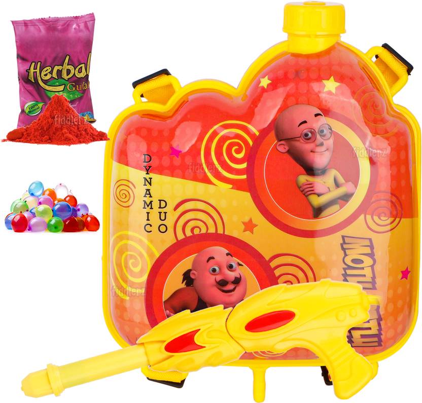 holi water gun with tank