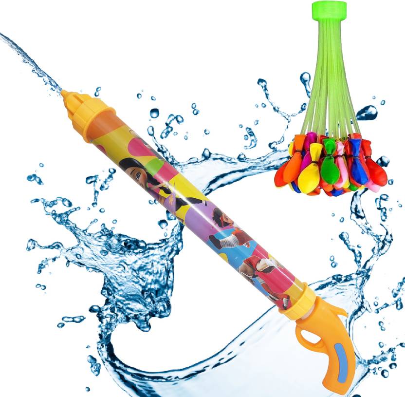 Ascension Plastic High Pressure Water Toy Gun Pichkari For Kids with