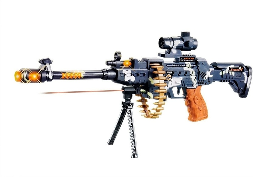 MY BABY LOVE A PERFECT CARE Laser Light Army Style Toy Gun for kids Guns & Darts(Multicolor)