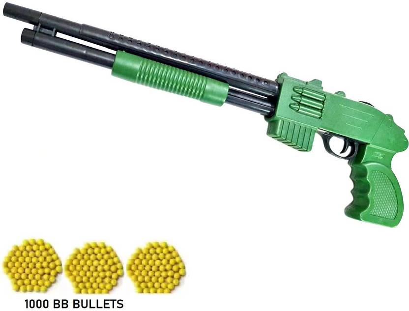 HALO NATION Freefire Airsoft Sawedoff M1887 Shotgun BB Bullets Gun Toy