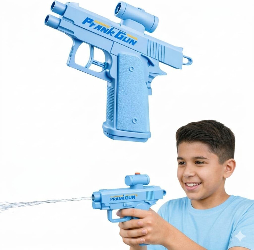 ORVENIX Prank Water Gun Surprise Spray Toy for Kids Outdoor Summer Fun Water Gun(Multicolor)